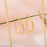 Argollas - Snake Gold S