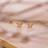 Aretes Mini - Mariposa