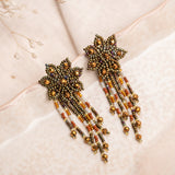 Maxi Aretes - Floral Fiesta Brown