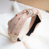 Diadema - Luciana Multicolor Marrón Suave Nude