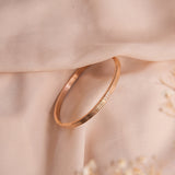 Pulseras Bangles - Rose Gold Circones Centrales