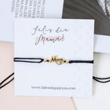 Pulseras Hilo Nudo - Mom Negro