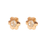 Aretes Mini - Abridores Daisy Cristal