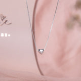 Collares - Corazón Silver