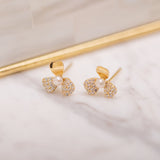 Aretes Mini - Petalo brillante
