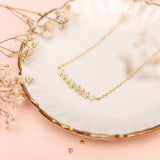 Collares - Mini Rosetas Cristal