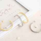 Argollas - Golden Chain Hoops