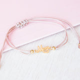 Pulseras Hilo Nudo - Mom Nude Rosa