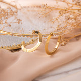 Argollas - Flat Hoops