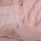 Collares - Punto de luz Silver