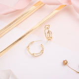 Argollas - Happy Chain Hoops