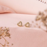 Aretes Mini - Silueta Corazoncito