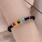 Pulseras Hilo Nudo - 7 Chakras Silver Men
