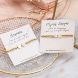 Pulseras Esfera - Doble Corazón Familia