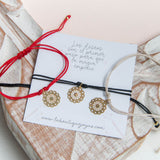 Pulseras Hilo Básicas - Mandala dorado