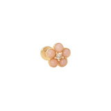 Aretes Piercing - Pink Flower