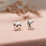 Argollas - Triple Silver