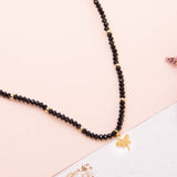 Choker - Muranos Negro Libélula