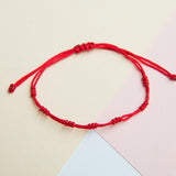 Pulseras Hilo Nudo - 7 nudos