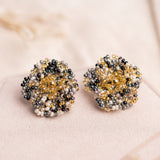 Maxi Aretes - Petal Black
