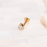 Piercing - Gota de cristal