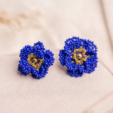 Maxi Aretes - Petal Blue