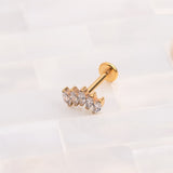 Piercing - Tiara cristal