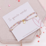 Pulseras Hilo Murano - Corazón Bonito