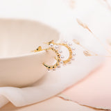 Argollas - Perlitas Chic