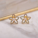 Aretes Mini - Margaritas Perlas
