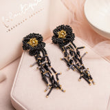Maxi Aretes - SpringGlow Black