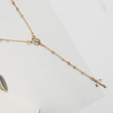 Collares - Rosario dorado, plateado y rose gold