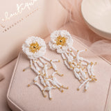 Maxi Aretes - SpringGlow White