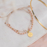 Pulseras Hilo Murano - Dios está conmigo