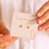Aretes Mini - Corazoncitos Circones