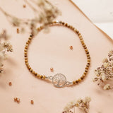 Pulseras Murano - Árbol de la Vida Silver