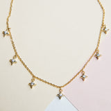 Choker- Estrellitas colgantes