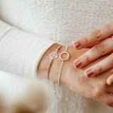 Pulseras Murano - Árbol de la Vida Silver