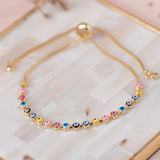 Pulseras Broche - Ojos Turcos colores