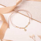 Pulseras Hilo Nudo - Isabela Cpastel bebe corazón circones