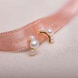Aretes Mini - Perlas Chic