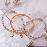 Pulseras Murano - Angelito de la Guarda Melón