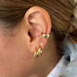 Argollas - Print Gold