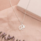 Collares - Elefante Silver