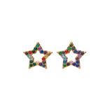 Aretes Mini- Estrella Full Color