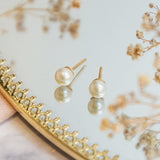 Aretes Mini - Perlas Clásicas