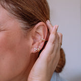 Aretes Mini - Trebol Perlitas