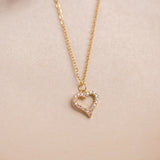 Collares - Corazón Brillante