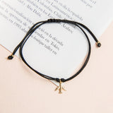 Pulseras Hilo Básicas - Hilo negro Avioncito