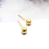 Aretes Mini - Básico bombitas arenosa L